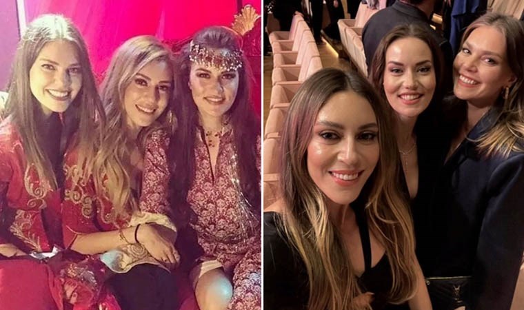 Fahriye Evcen, Aslı Enver ve Sinem Kobal’dan yıllar sonra aynı poz! Ekranların sevilen isimleri Fahriye Evcen, Aslı Enver ve Sinem Kobal,