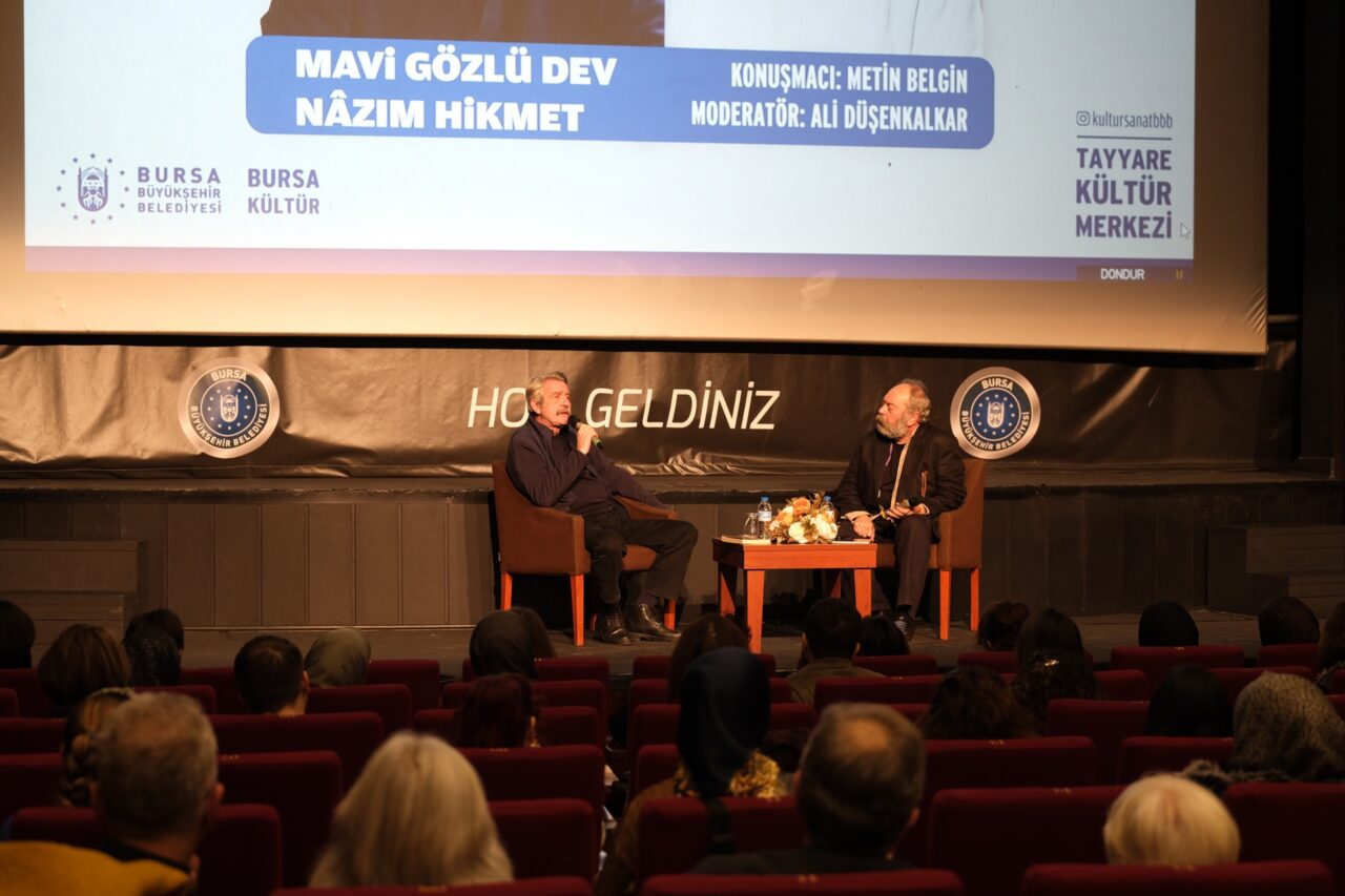 Nâzım Hikmet, Bursa’da anıldı Dünya ve Türk edebiyatına sayısız eserler kazandıran şair ve yazar