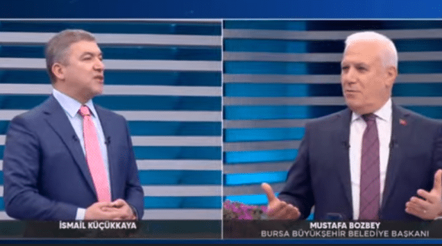 Başkan Bozbey canlı yayında: Bursasporlulara sözümüz var! Bursa Büyükşehir Belediye Başkanı Mustafa Bozbey, Halk TV’de İsmail Küçükkaya