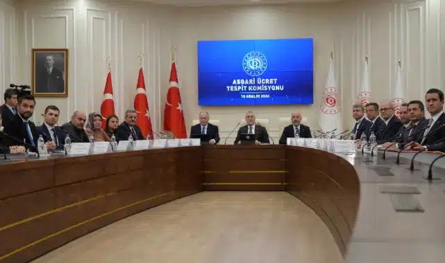 Asgari Ücret Tespit Komisyonu toplandı! İşçi, işveren ve hükümet temsilcilerinden oluşan Asgari Ücret Tespit Komisyonu‘nun,