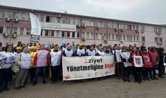 Bursa’da sağlıkçılar iş bıraktı! Bursa’da aile hekimleri ve sağlık çalışanları, 2-6 Aralık tarihleri arasında