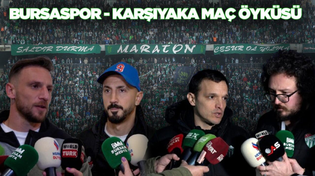 Tüm Bursalıların beklediği Bursaspor – Karşıyaka mücadelesi 14 Aralık Cumartesi