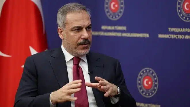 Dışişleri Bakanı Fidan: YPG bizim ne istediğimizi biliyor Dışişleri Bakanı Hakan Fidan, Fransa merkezli yayın kuruluşu France 24