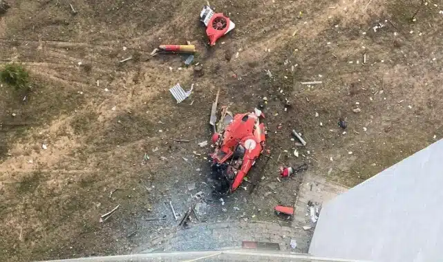 Muğla Eğitim ve Araştırma Hastanesi’ne helikopter çarptı! 4 ölü Muğla’da Sağlık Bakanlığı’na ait ambulans helikopter, il merkezindeki Eğitim ve