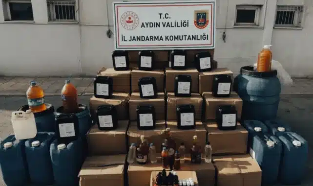 Yılbaşı öncesi 81 ilde 40 bin litre sahte alkol ele