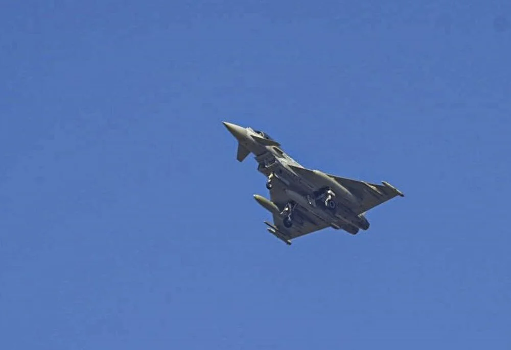 İki Eurofighter savaş uçağı Ankara’da! İki Eurofighter Typhoon, Ankara yakınlarındaki Mürted Hava Üssü’ne indi. Uçaklar,