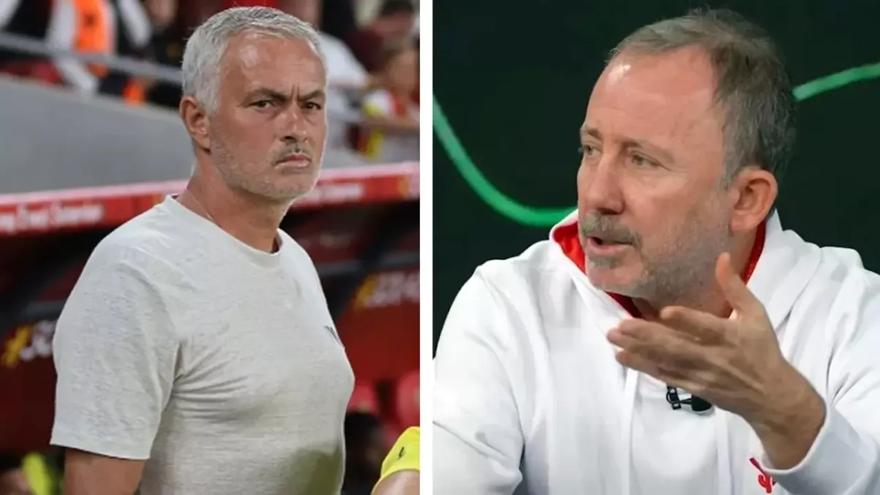 Sergen Yalçın’dan Jose Mourinho’ya sert eleştiri! Sergen Yalçın, Kafa Sports Youtube kanalında Fenerbahçe Teknik Direktörü Jose