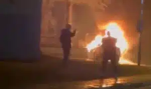 Olay, gece saatlerinde merkez Yıldırım ilçesi Kaplıkaya mevkiinde meydana geldi.