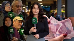 Asgari ücretin en az 30 bin lira olmasını bekleyen vatandaşlar