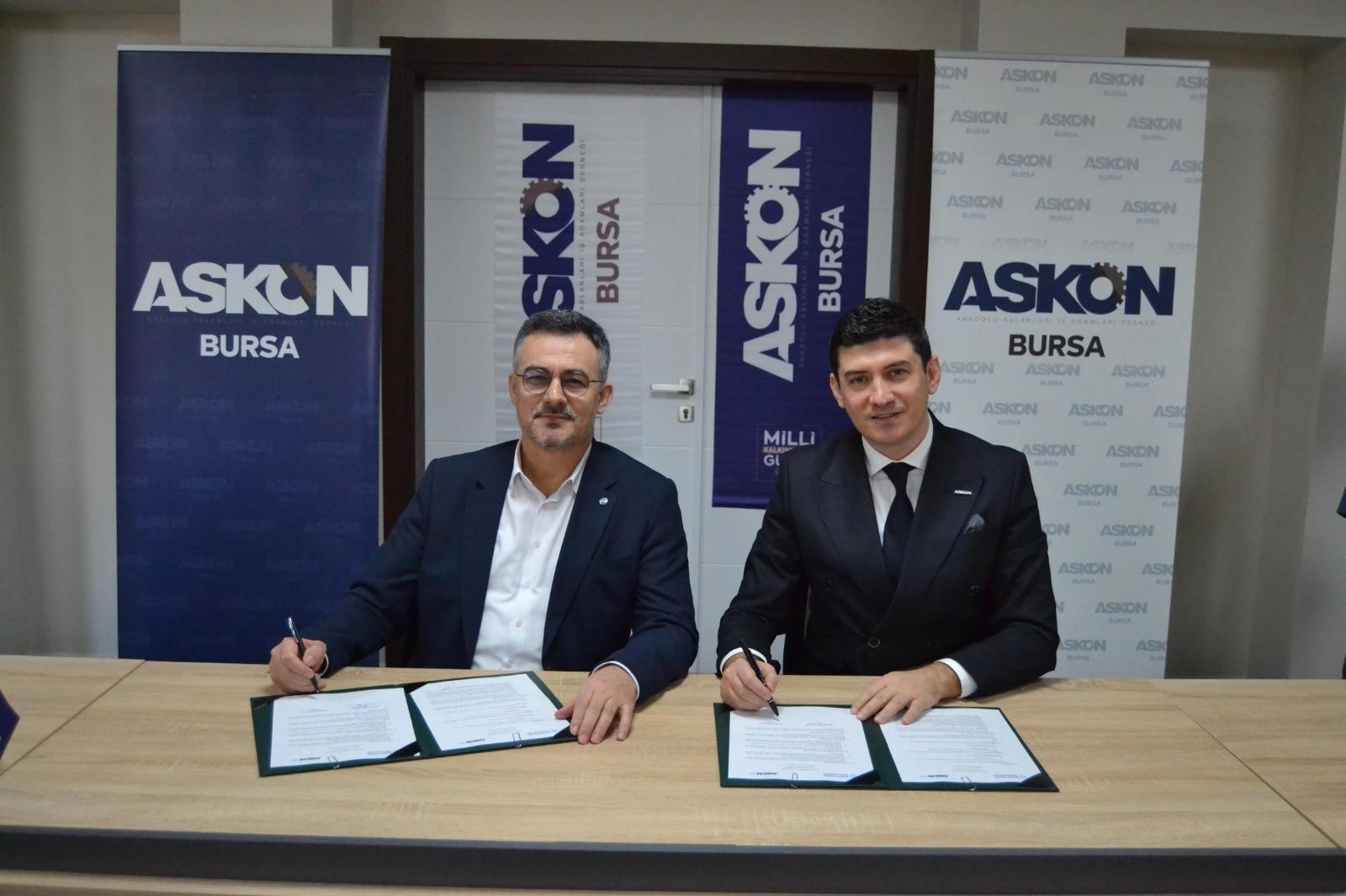 BTÜ ve ASKON ortak projelerde buluşacak ASKON Bursa Şubesi (Anadolu Aslanları İş Adamları Derneği) ev sahipliğinde