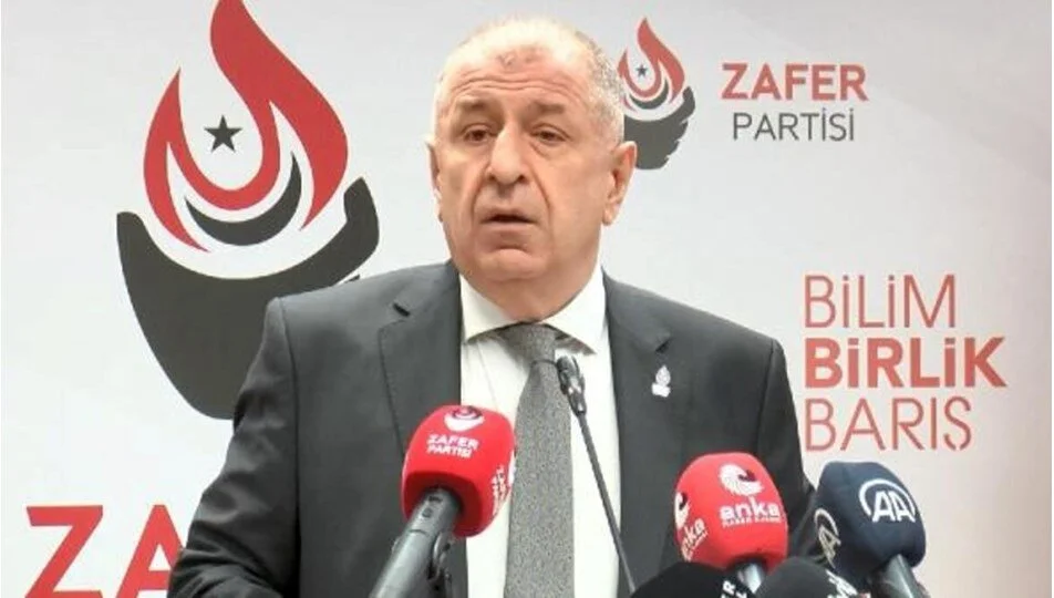 Ümit Özdağ hakkında soruşturma! İstanbul Cumhuriyet Başsavcılığı tarafından Zafer Partisi Genel Başkanı Ümit Özdağ