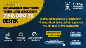 Bursa Büyükşehir Belediyesi tarafından ‘Akıllı şehirler, dirençli şehirler ve sürdürülebilir