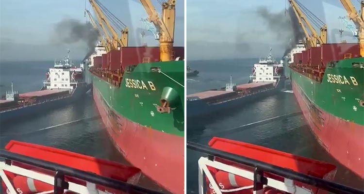 Bursa’da korkutan gemi kazası! Olay, Gemlik ilçesi Roda Limanı’nda meydana geldi. Edinilen bilgiye göre,