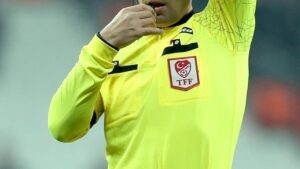 Türkiye Futbol Federasyonu’nun açıkladığı bilgilere göre, maçın orta hakemi Engin