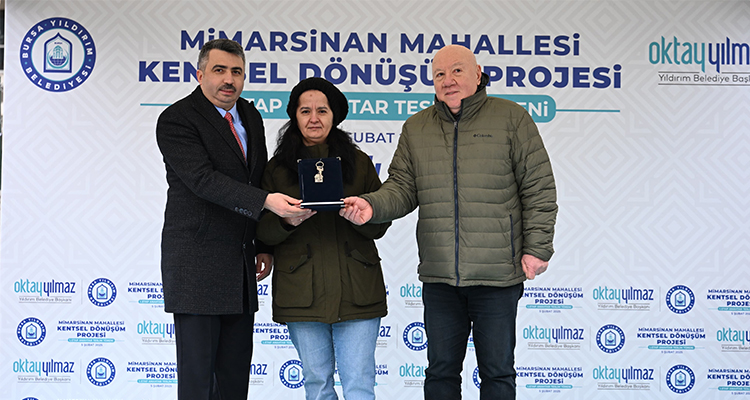 Yıldırım’ın bir yanında temel atma diğer yanında anahtar teslimi Depreme karşı dirençli kent hedefiyle 27 farklı noktada kentsel dönüşüm