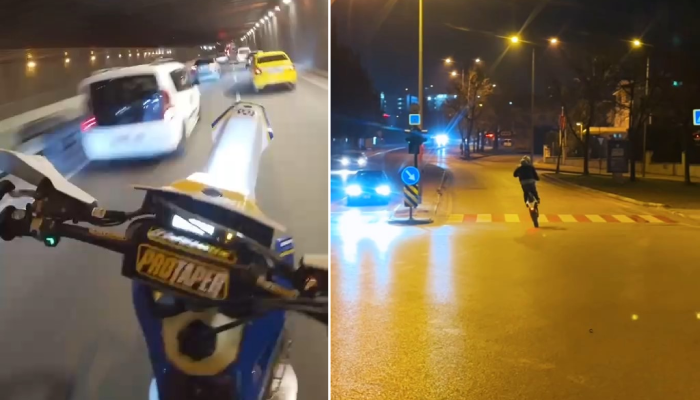 Bursa’da trafiği tehlikeye atan motosikletli yakalandı Bursa’da merkez Yıldırım ilçesi Mimarsinan Mahallesi’nde akşam saatlerinde yoğun araç