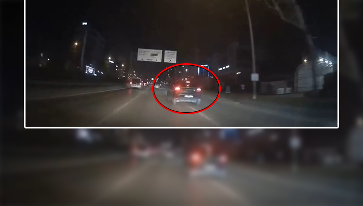 Bursa’da kazaya davetiye çıkartan görüntüler! Olay, merkez Nilüfer ilçesi Sanayi Caddesi üzerinde meydana geldi. Mudanya’dan