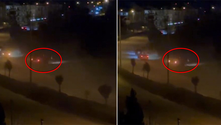 Bursa’da köpeğe çarpan araç tarlaya uçtu Kaza, saat 00.30 sıralarında Ahmet Türkel Çevre Yolu üzeri Nene