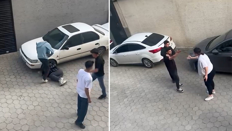 Bursa’da öldüresiye dayak kamerada Olay, merkez Osmangazi ilçesinde meydana geldi. Aralarında husumet olduğu iddia
