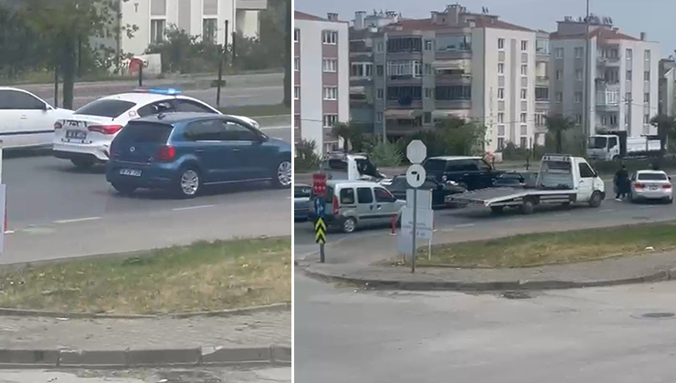 Bursa’da düğün konvoyuna ceza yağdı! Bursa Asfaltı Tepederbent mevkisinde, Bursa istikametine doğru ilerleyen düğün konvoyunun