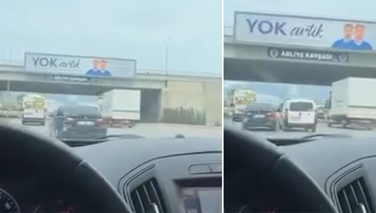 Bursa’da ölümüne makas kamerada… Çarpmanın ardından durmadan yoluna devam eden sürücünün o anları kameraya