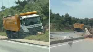 Kaza, öğle saatlerinde Kestel ilçesi Ankara Yolu üzerinde meydana geldi.