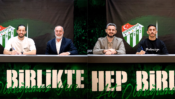 Bursaspor’da imzalar tamam! Yeşil Beyazlı kulüp, Ertuğrul Ersoy ve Sertaç Çam’dan sonra Taha