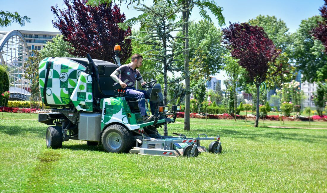 Büyükşehir ile parklar yaza hazır Bursa Büyükşehir Belediyesi, sorumluluk alanında bulunan park ve yeşil alanlarda