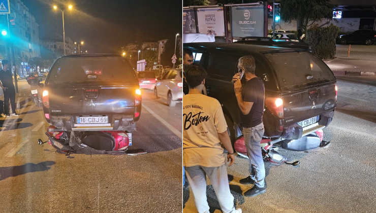 Bursa’da motosiklet sürücüsü aracın altına girdi Bursa'nın İnegöl ilçesinde meydana gelen kazada devrilerek sürüklenen motosikletin sürücüsü,