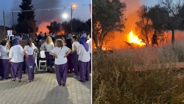 Karacabey’de şalvar gecesi faciaya dönüyordu! Bursa'nın Karacabey ilçesinde kadınlar arasında düzenlenen şalvar gecesi sebebiyle atılan