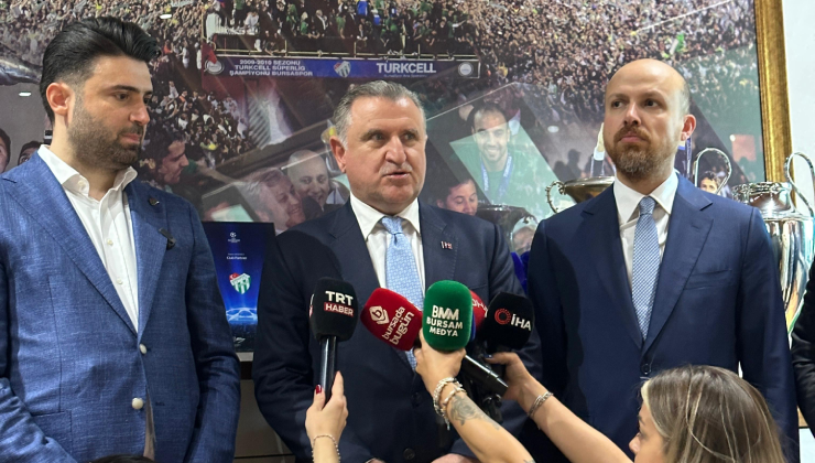 Bursaspor’a üst düzey ziyaret! Gençlik ve Spor Bakanı Osman Aşkın Bak ve Bilal Erdoğan