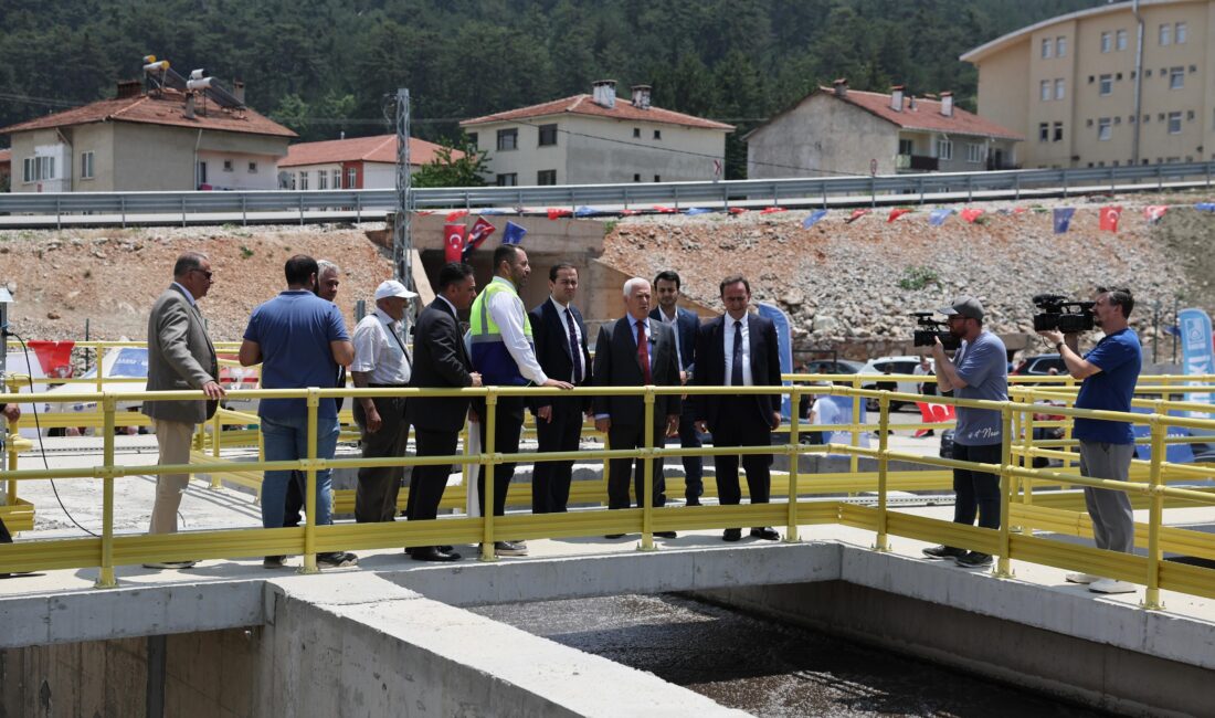 Bursa Büyükşehir’den dağ bölgesine önemli yatırım! Bursa Büyükşehir Belediyesi, günlük 1843 metreküp atıksuyu ileri biyolojik arıtma