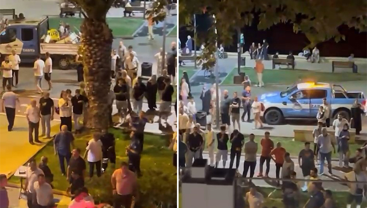 Bursa sahillerine seyyar satıcı operasyonu Bursa'nın Mudanya ilçesindeki sahillerde yaya kaldırımını işgal eden seyyar satıcılara