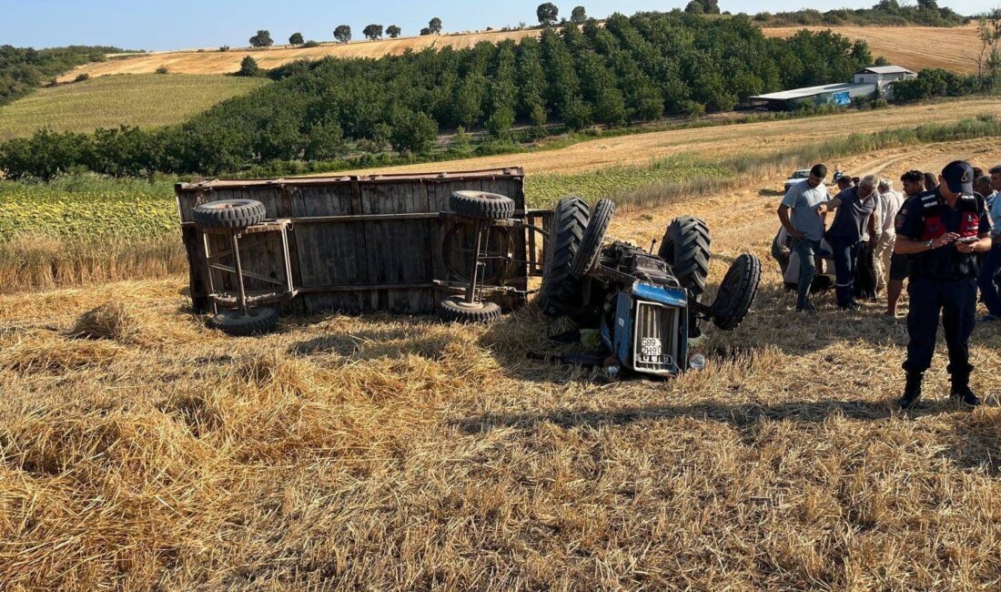 Mustafakemalpaşa’da acı kaza! Hayatını kaybetti Mustafakemalpaşa Adaköy Mahallesi'nde devrilen traktörün altında kalan kişi, hayatını kaybetti.
