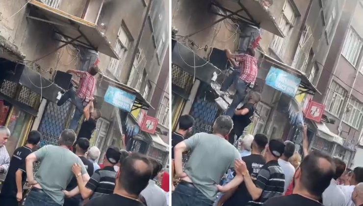 Bursa’da evde çıkan yangında mahalleli seferber oldu! Bursa'da bir evde çıkan yangında içeride mahsur kalan kadın, vatandaşlar