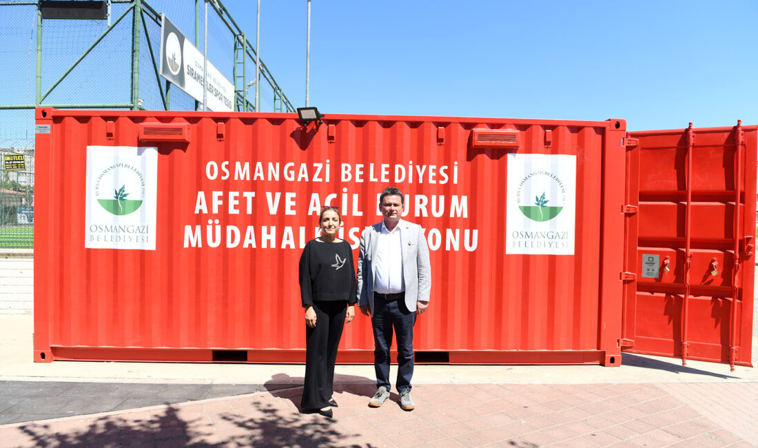 Osmangazi Belediyesi, afetlere hazırlık kapsamında Soğanlı’dan sonra ikinci Afet ve