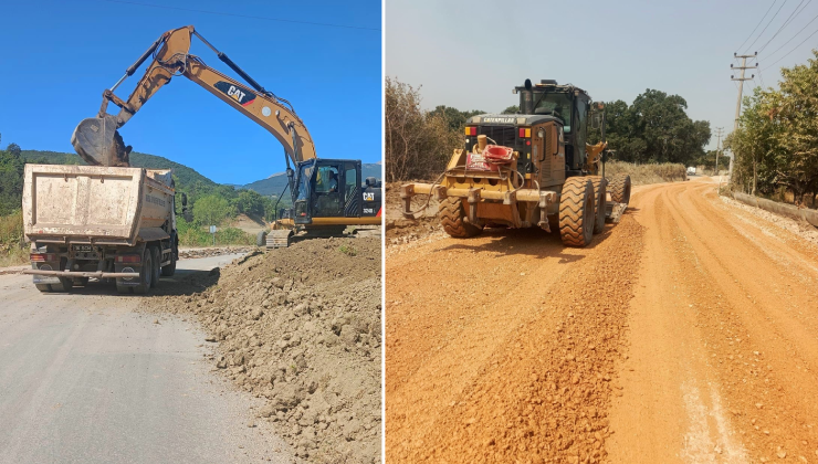 Bursa Büyükşehir’le kırsal kesimde yol kalitesi artıyor Bursa’da kent merkezinin yanı sıra ilçelerde de ulaşıma konfor ve