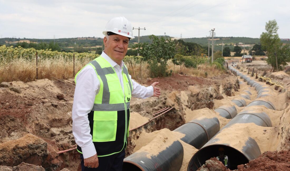 Bursa’ya 2060 yılına kadar susuzluk yaşatmayacak olan ‘Bursa Çınarcık İçme