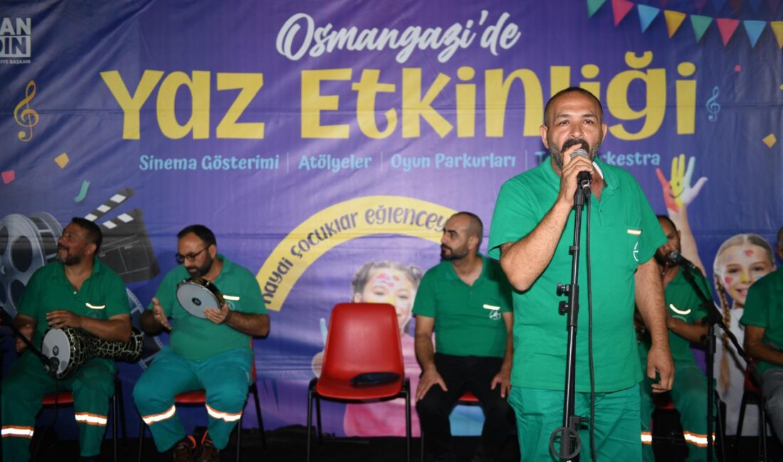Osmangazi’de yaz akşamları şenlik ve sinema keyfi Osmangazi Belediyesi, yaz akşamlarını vatandaşlar için unutulmaz hale getirmeye devam