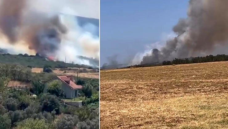 Bursa’da orman yangını, çok sayıda ekip müdahale ediyor Bursa’nın Nilüfer ilçesi Başköy mevkiinde orman yangını çıktı. Kısa sürede