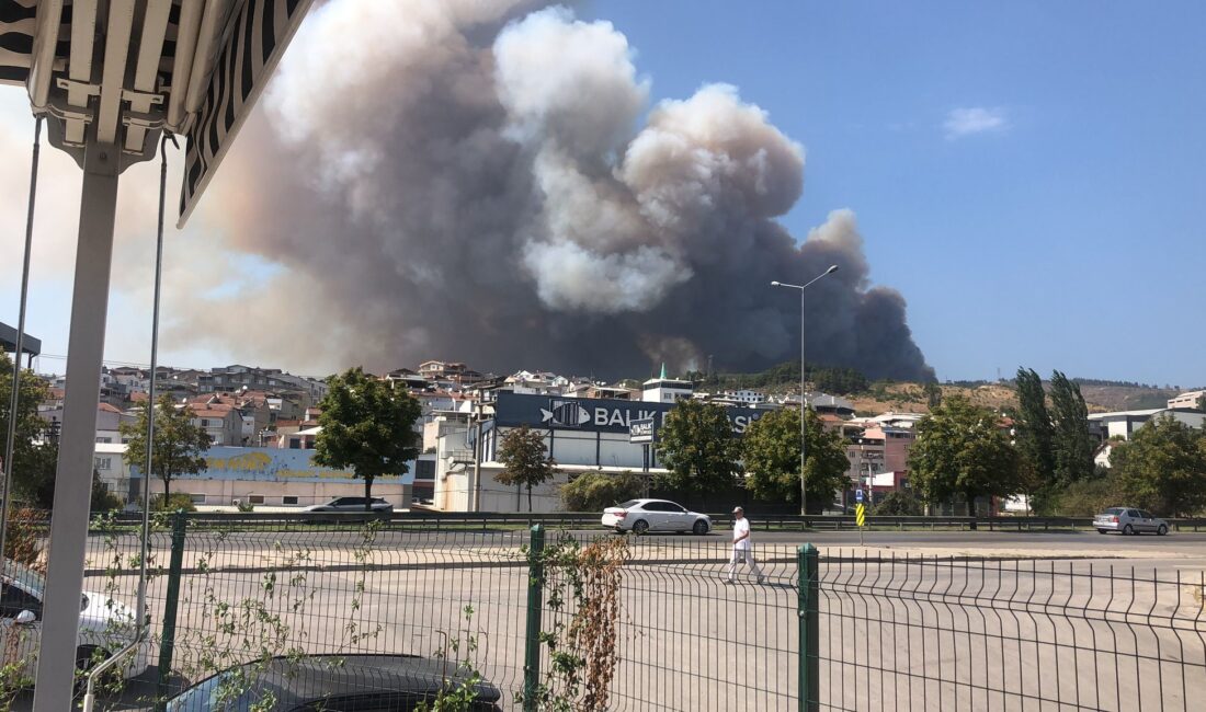 Bursa’da korkutan orman yangını! Dumanlar gökyüzünü kapladı Bursa'da bir çok ulusal ve yerli radyo ve tv vericilerinin
