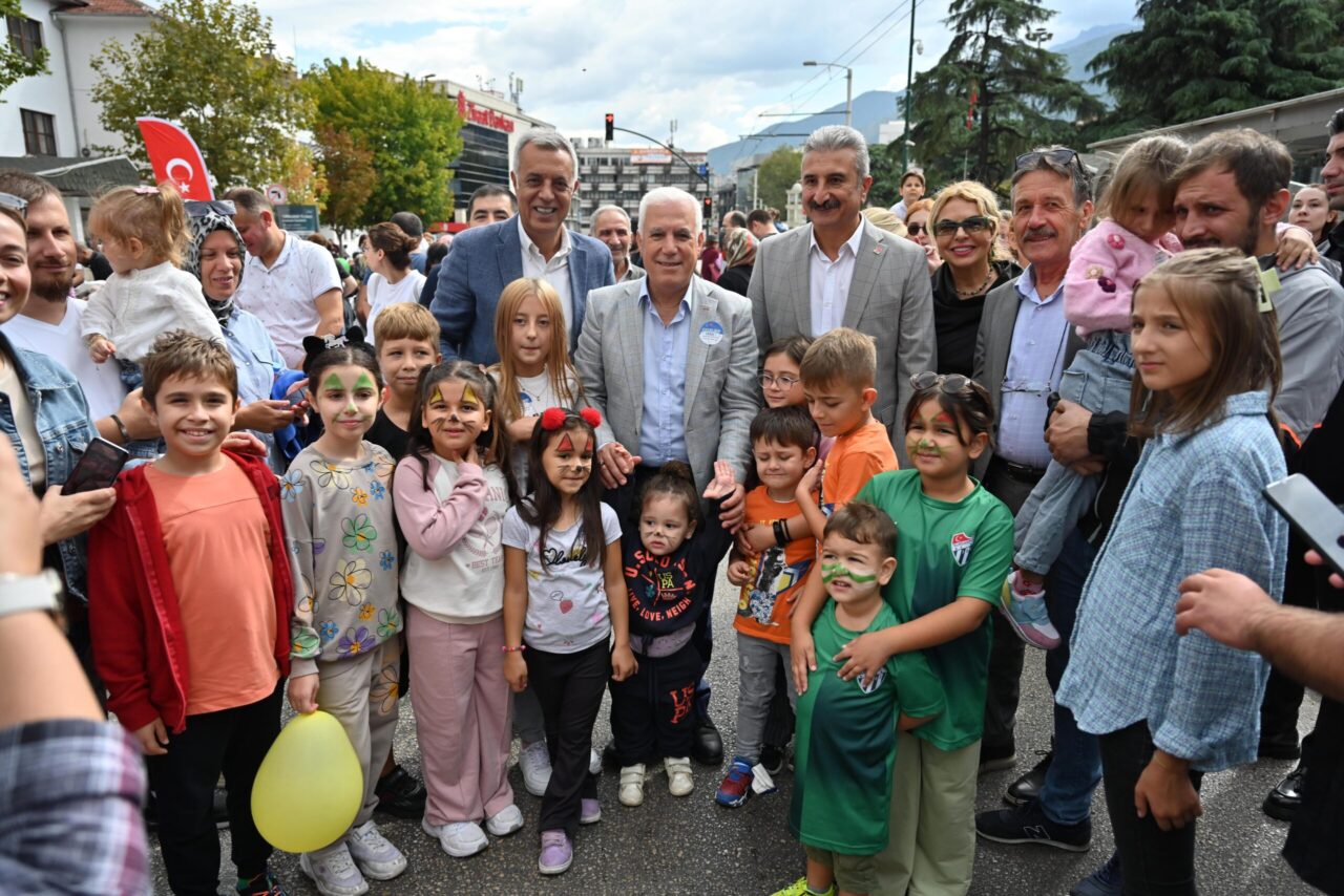 Dünya kentleriyle eş zamanlı olarak Bursa’da da kutlanan Avrupa Hareketlilik