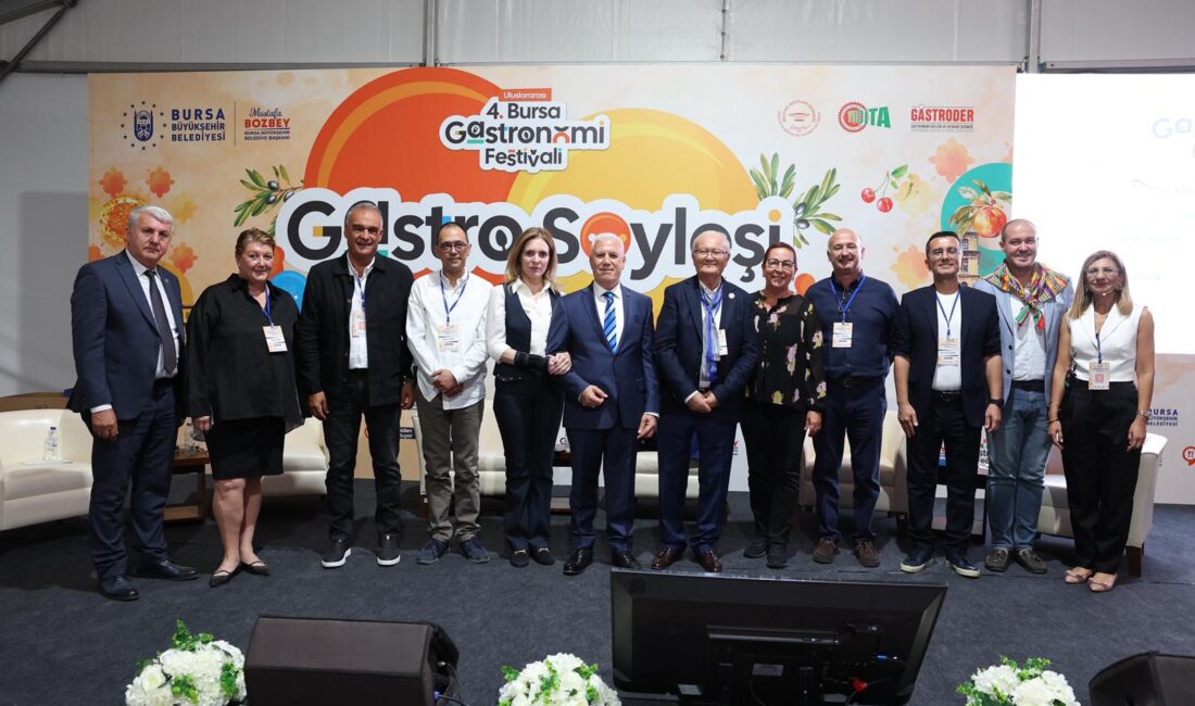 Gastronomi Festivali’nde tarihi hedef: Bursa’yı dünya tanıyacak Bursa Uluslararası Gastronomi Festivali bu yıl büyük bir vizyonla kapılarını
