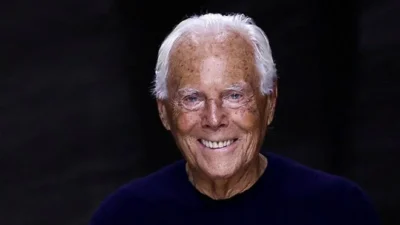İtalyan moda tasarımcısı Giorgio Armani 91 yaşında hayatını kaybetti. Şirketi