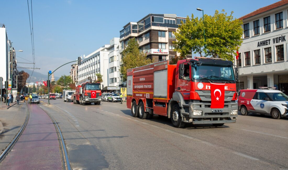 Bursa İtfaiyesi 311 yaşında Bursa’da yangınlardan doğal afetlere, arama-kurtarmadan trafik kazalarına kadar her alanda
