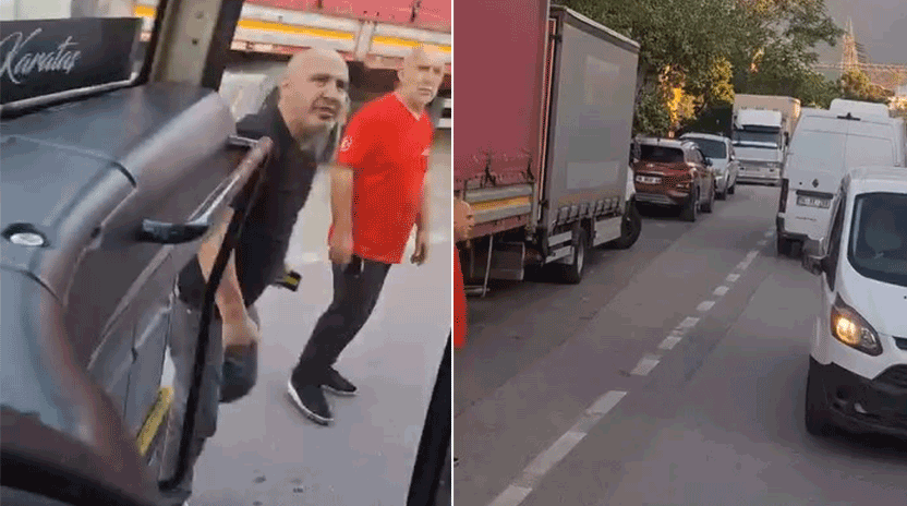 Bursa’da ters yön tartışması! Vatandaşlar araya girdi Bursa'da ters yöne giren otomobil sürücüsü ile otobüs şoförü arasında