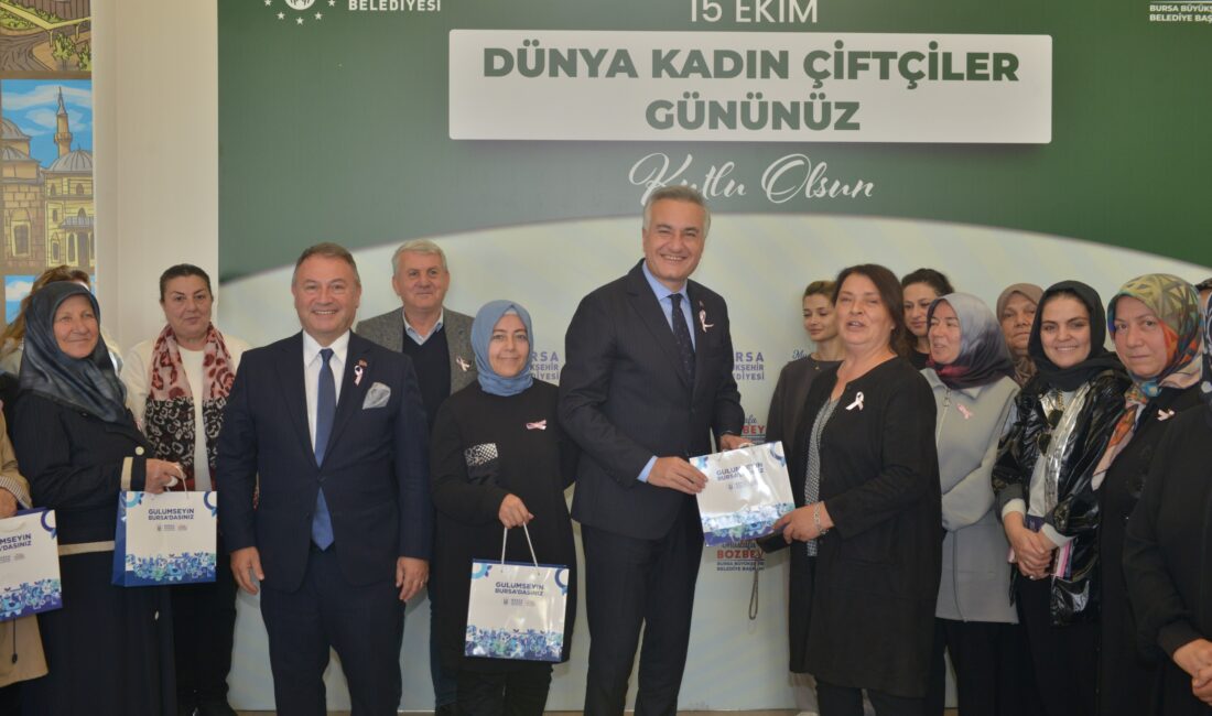 Kadın üreticilere Büyükşehir desteği Bursa Büyükşehir Belediyesi, kadınların üretim hayatında daha etkin rol alması