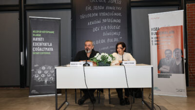Nilüfer Belediyesi’nin Koza Buluşmaları söyleşi serisinde konuk olan yazar Sibel
