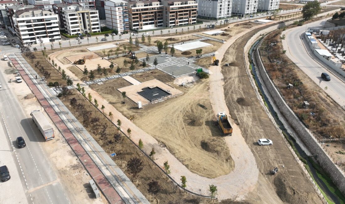 Bursa’ya 34 bin metrekarelik yeni park! Bursa Büyükşehir Belediyesi, Nilüfer ilçesine kazandıracağı ve bölgeye nefes aldıracak