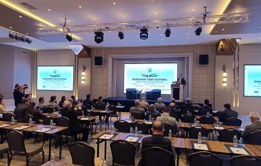 Bursa, Marmara’nın akıllı bağlantı üssü olacak Oman Air Yönetim Kurulu Üyesi İlker Aycı, Bursa’da katıldığı toplantıda